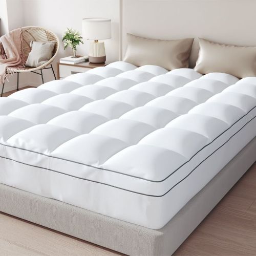White Memory Cotton bedding Pad 2 White Memory Cotton bedding Pad 2